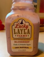 Blueberry Drinkable Yogurt