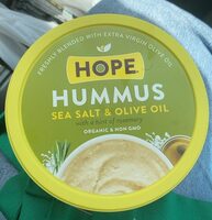 Organic Sea Salt & Olive Oil Hummus