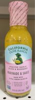 Roasted Garlic, Dijon & Rosemary Marinade & Sauce