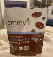 Organic Brownie Snaps, Chocolate Chip