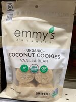 Organic Vanilla Bean Coconut Cookies
