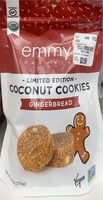 Gingerbread Coconut Cookies