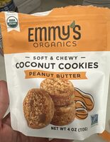 Coconut cookies peanut butter