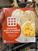 Sausage, Egg & Cheese Breakfast Bun