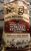 Keogh's roast turkey and secret stuffing potato crisps