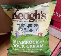 Shamrock and Sour Cream Potato Chips