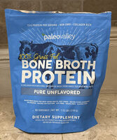 100% Grass Fed Bone Broth Protein Pure Unflavored
