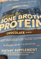 100% Grass Fed Bone Broth Protein, Chocolate