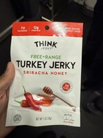 Free-Range Turkey Jerky Sriracha Honey