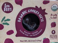 Organic Cooked Beets