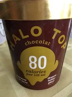 Glace Halo Top au chocolat
