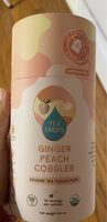 Ginger Peach Cobbler Tea