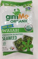 Organic Premium Roasted Seaweed - Wasabi