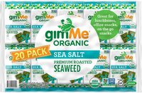 Organic Premium Roasted Seaweed - Sea Salt