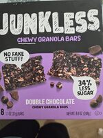 Double Chocolate Chewy Granola Bars