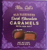 Dark Chocolate Caramels with Sea Salt