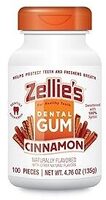 Zellie's, Sugar Free Gum, Cinnamon