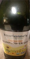 Organic sunflower oil