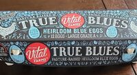True blues heirloom blue eggs