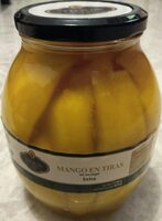 Mango en tiras en su jugo