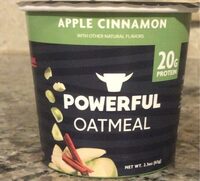 Powerful apple cinnamon oatmeal