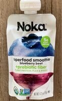 Superfood smoothie blueberry beet