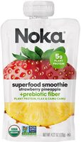 Organic Superfood Smoothies Strawberry Pineapple