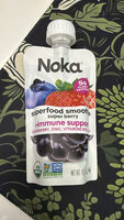 Superfood smoothie super berry