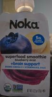 Superfood smoothie blueberry acai +brain support