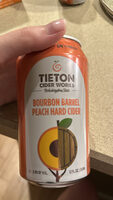 Bourbon Barrel Peach Hard Cider