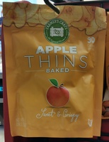 Baked thins apple
