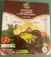 Asian style instant noodle with soy bean sauce