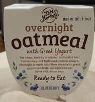 Overnight Oatmeal with Greek Yogurt