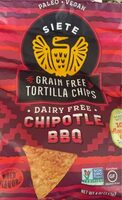 Grain Free Tortilla Chips Chipotle BBQ