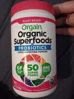 Organic Superfoods + Probiotics Super Nutrition Powder, Berry