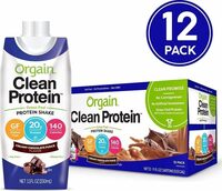 Grass fed clean protein shake creamy chocolate fudge