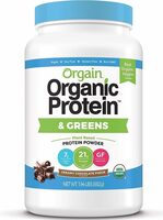 Organic plant based protein & greens powder creamy