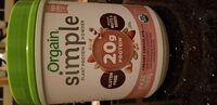 Simple plant protein powder