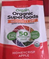 Immunity up! Honeycrisp apple flavored