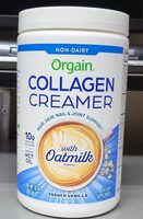Non-Dairy Orgain Collagen Creamer