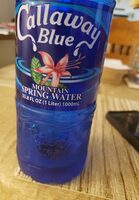 Mountain Spring Water
