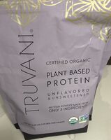 Unflavored plant based protein