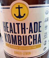 Organic Ginger-Lemon Kombucha
