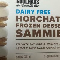 Dairy Free Horchata Frozen Dessert Sammies