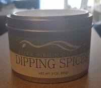 Extra virgin olive oil dipping spices
