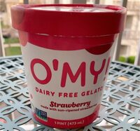 Strawberry gelato