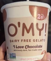 Dairy Free Gelato - I Love Chocolate