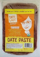 Date Lady Organic Date Paste