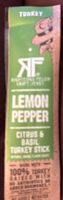 Lemon Pepper Citrus & Basil Turkey Stick