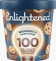 Brownies & Cookie Dough Ice Cream
